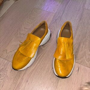 Vibrant Yellow Women's Sneakers